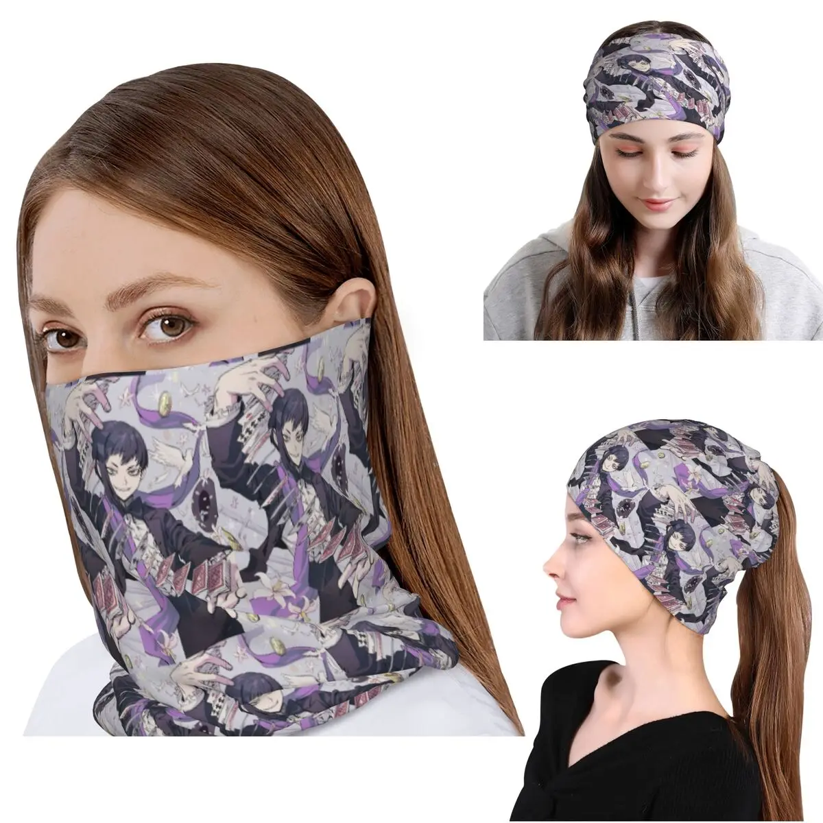 

Многофункциональная бандана-шарф Gen Asagiri Dr Stone Apan Anime, головной убор, шапка-бини для мужчин, женщин и взрослых, зимняя