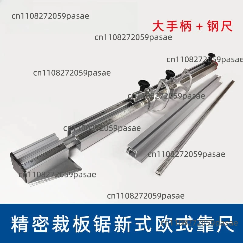 Precision Panel Ruler Push Table Saw Material Saw Backer Woodworking Table Accessories Positioning Plate
