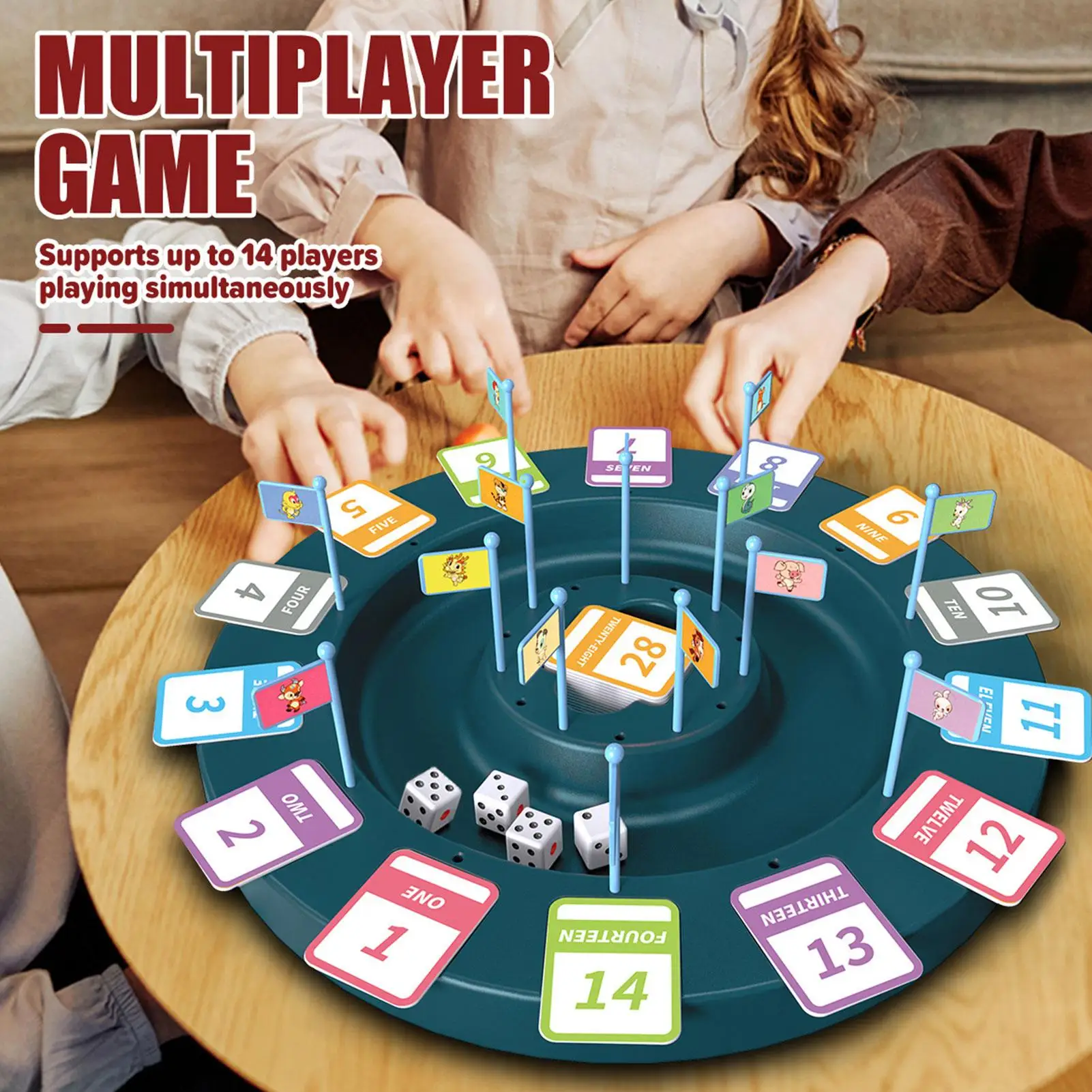 Giochi di matematica Gioco di addizioni e sottrazioni Giocattoli interattivi di moltiplicazione e divisione per attività di apprendimento estivo Ragazzi Ragazze