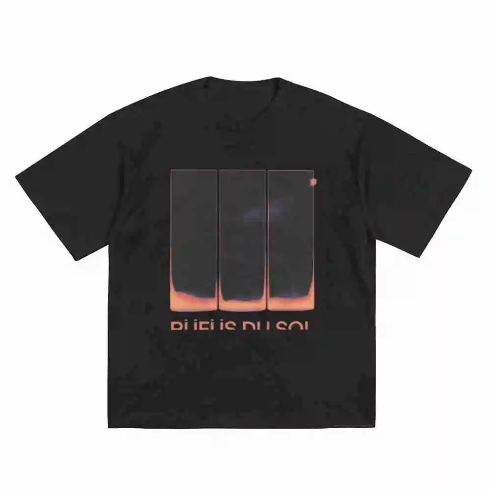 Rufus Du Sol Tour Short Sleeve Tee 100% Cotton T-Shirt