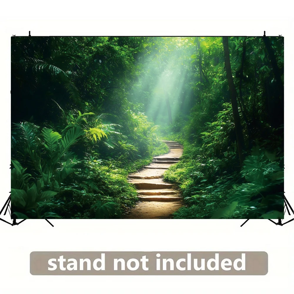 Fondo de aventura de selva Tro - Outdoor Adventure Background reseña y precio