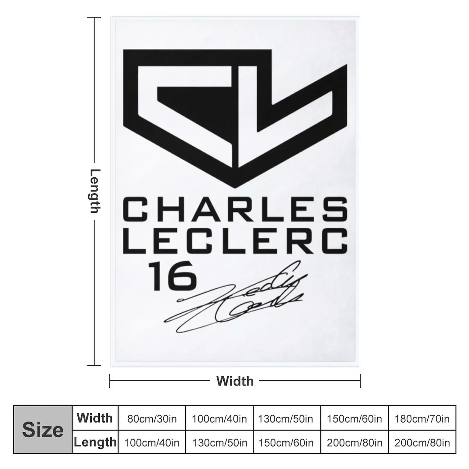 Charles Leclerc Throw Blanket Blankets For Bed Warm Winter beds Blankets