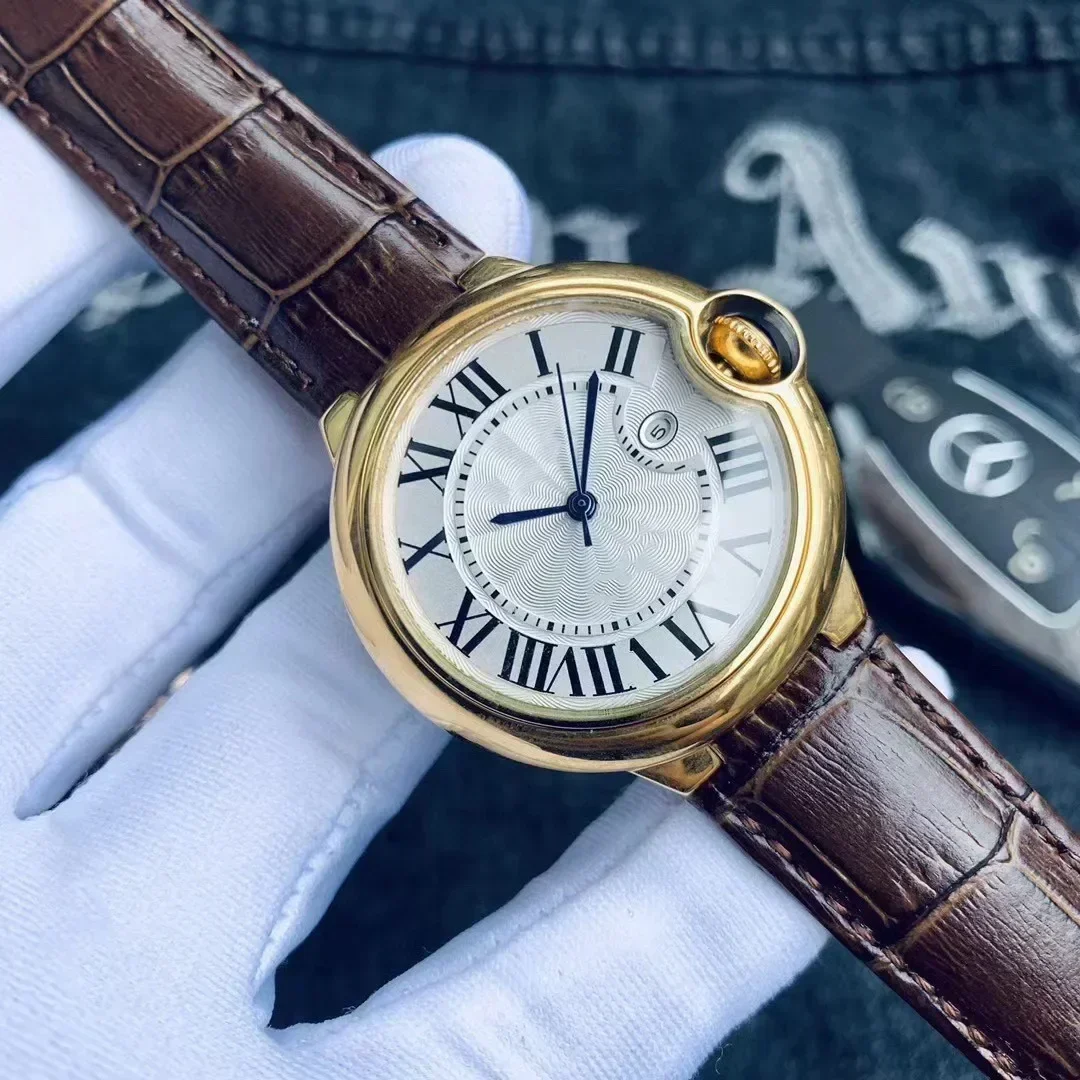 

Высококачественные мужские и женские автоматические механические часы с воздушным шаром, римский циферблат, синий, белый, серебристый, золотой, коллекция из нержавеющей стали 904L