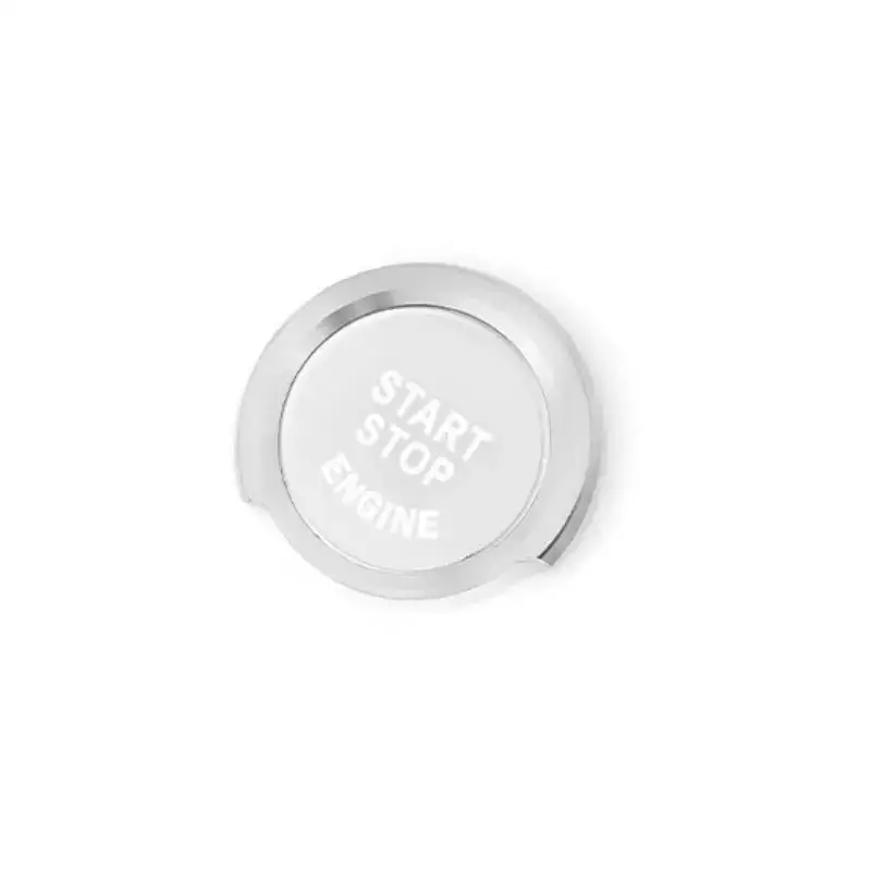 For BMW 1 2 3 4 Series X1 F48 F20 F21 F30 F32 F33 F34 F36 F45 F46 Car Engine Start Button Stickers Ignition Key Ring Trim Cover