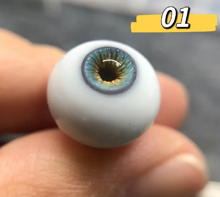 Doll Accessories 8mm 10mm-20mm Safe Eyeball，Colored Circle BJD Eyes Doll Craft Plaster Eye Free Shipping