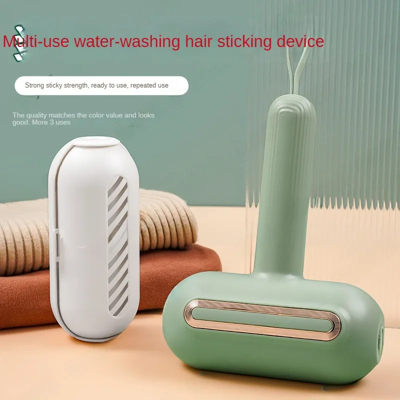 

Washable Lint Remover Handle Clothes Roller Portable Pet Hair Remover Dust Removal Eliminator Brush Hair Sticky Cleaning Tools