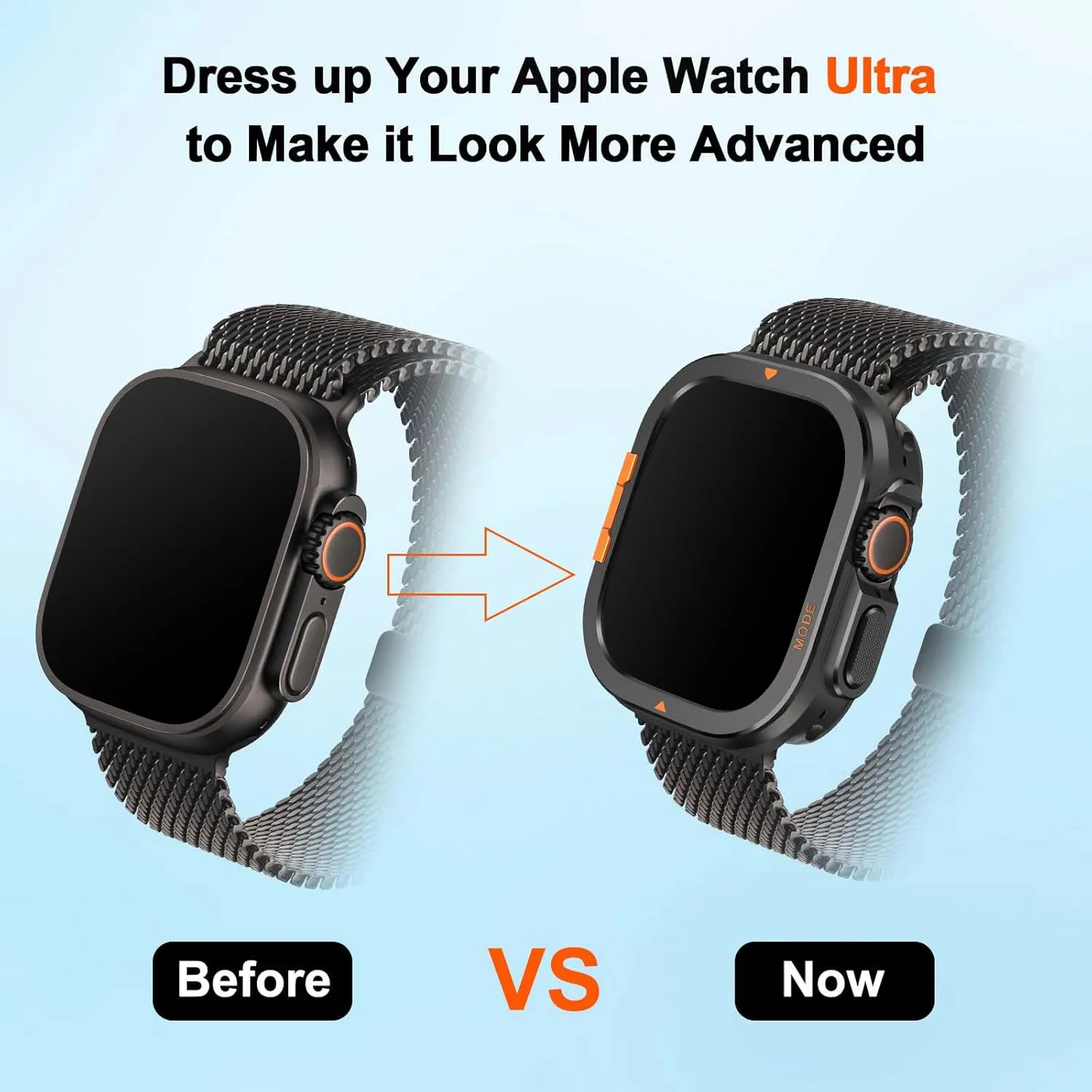 The Protective Case Is Suitable for the Metal Cases of Apple Watch Ultra 3/2/1 (49mm), Series 11/10 (46mm), 6/5/4 (44mm). image 4