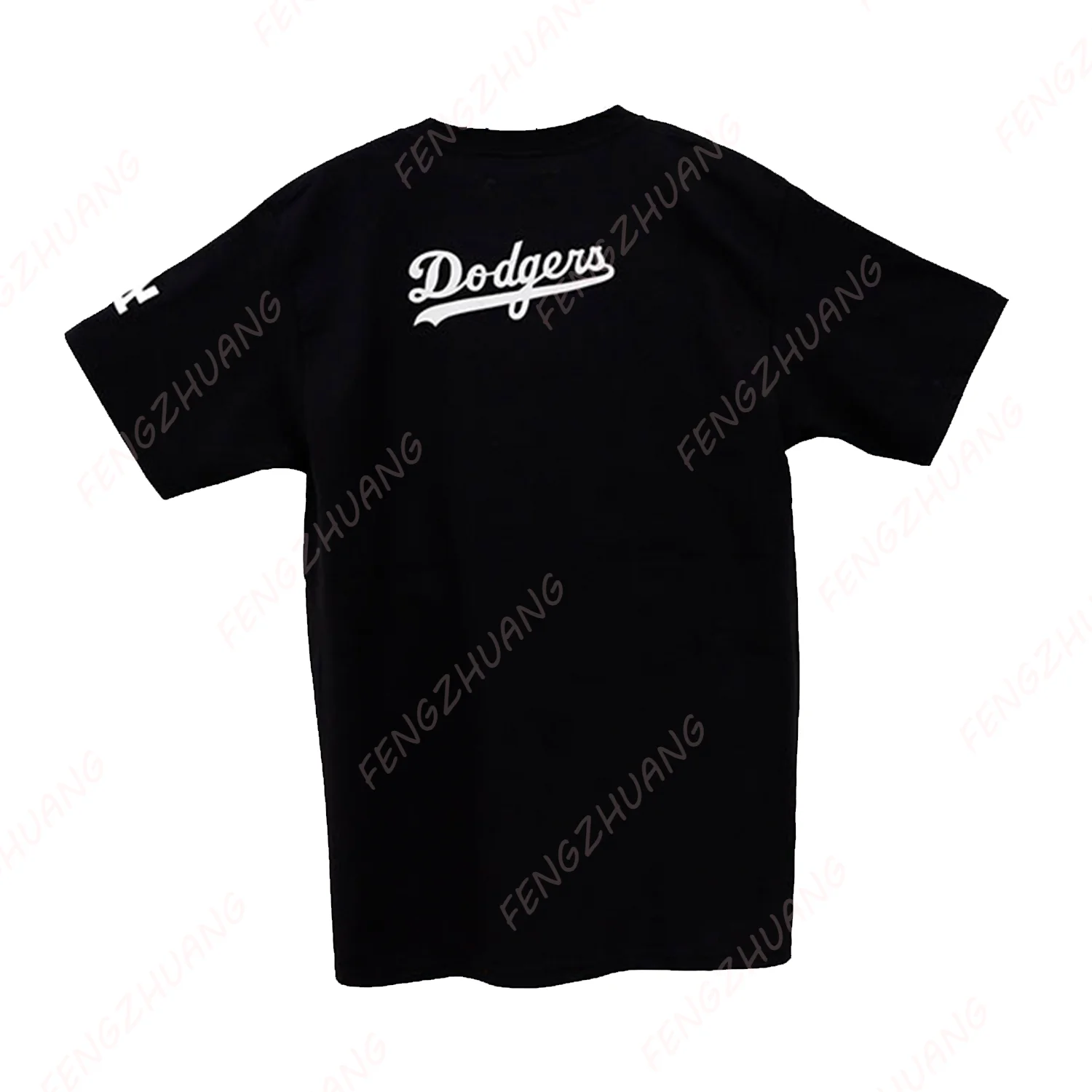 The Dodgers Game Men Women Cotton T-shirt Fashion Big Size Top  Short Sleeve Streetwear Classic Print Adult&Kid Jersey