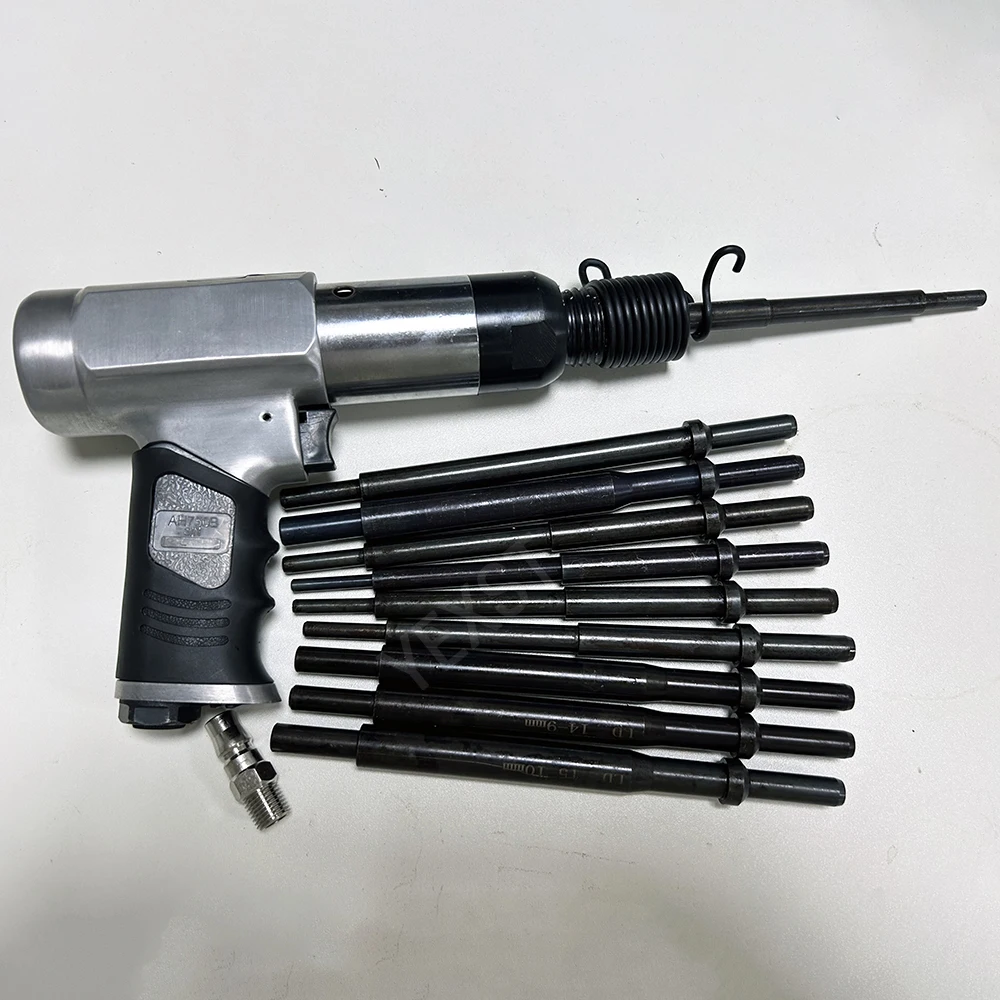 

Universal engine pneumatic valve guide remover valve guide punch with 250 air shovel engine valve maintenance disassembly tool