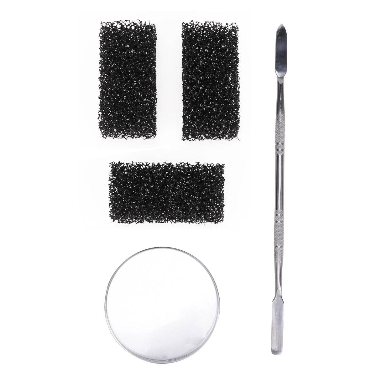 

1 Set 50G Fake Scar Makeup Wax Kit With Scraper Cotton Tools Halloween Special Effects Flexible Skin Modeling Wax Cosplay Party