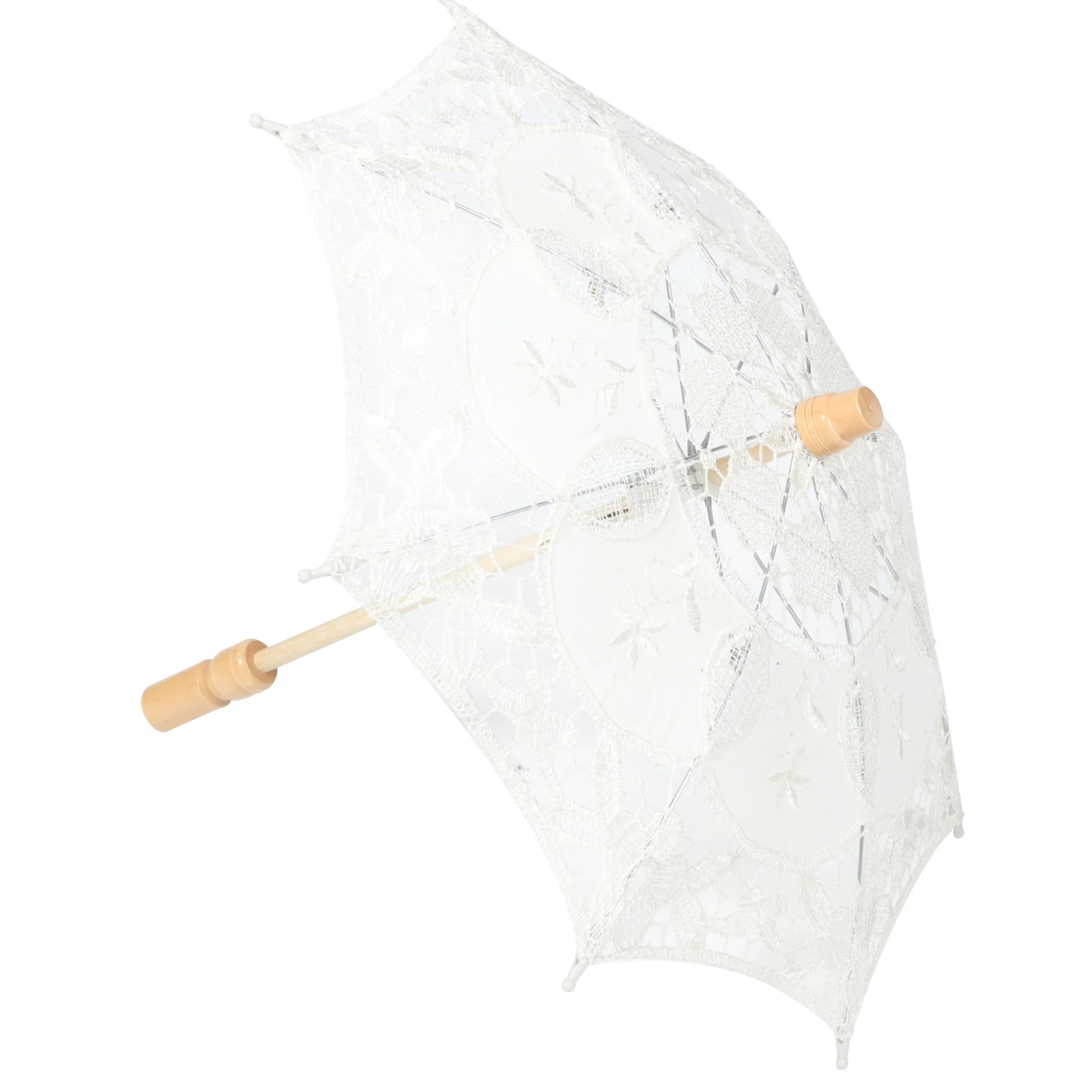 

Bridal Lace Parasol Elegant Wedding Umbrella Decoration MultiFunctional Photography Prop Stylish Accessory