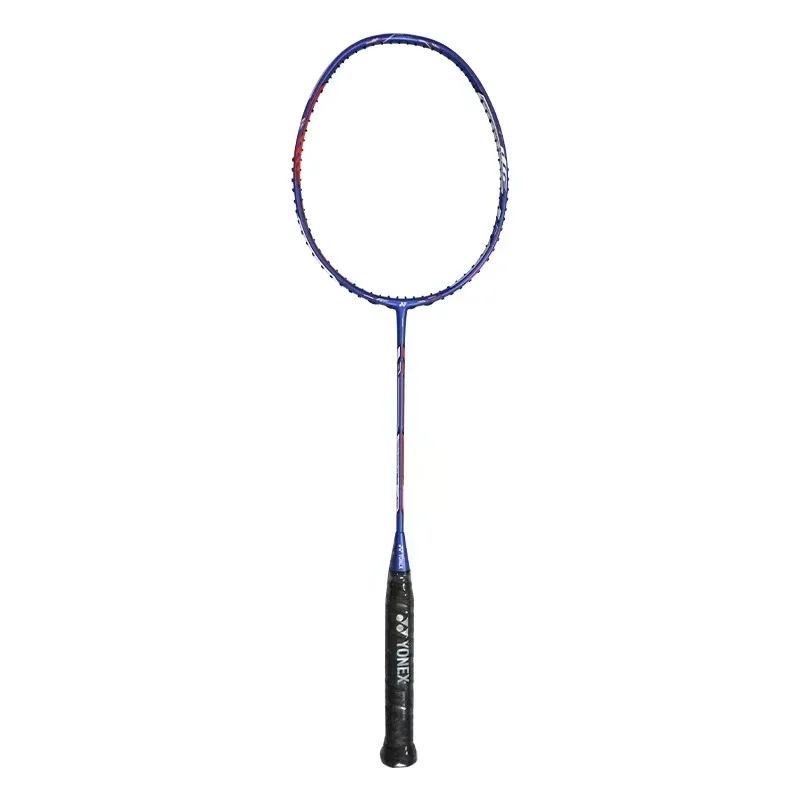 YONEX-raqueta de bádminton profesional con cuerda, raqueta de Bádminton de doble hoja, 10 D10LCW Frost Blue DUO10LT, carbono ofensivo