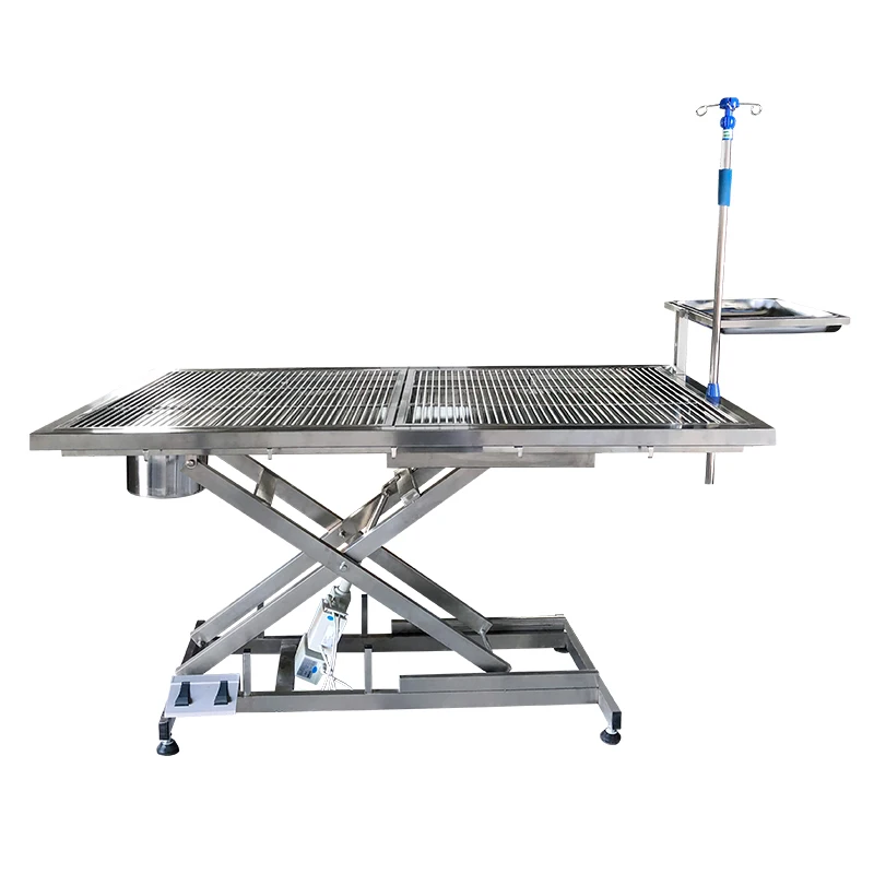 

Constant temperature electric operating table Electric stainless steel lifting beauty table