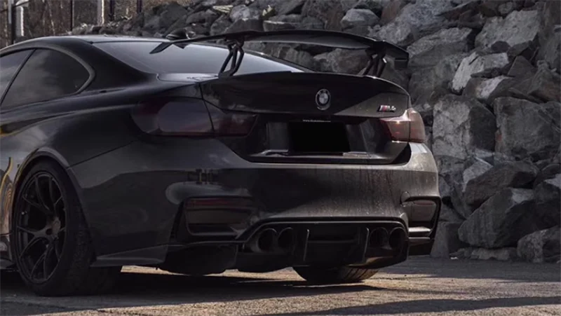 لسيارات BMW M2 M3 M4 M5 طقم سبويلر جناح الذيل من ألياف الكربون الحقيقية