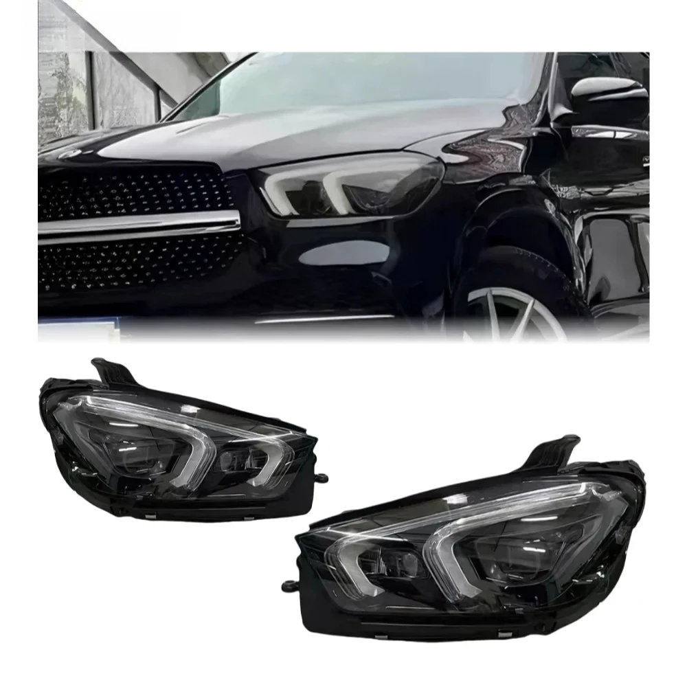 

Фара HETOP GLE W167 2015-2020 с ДХО, светодиодная, с функцией поворотника, модернизированная, в сборе