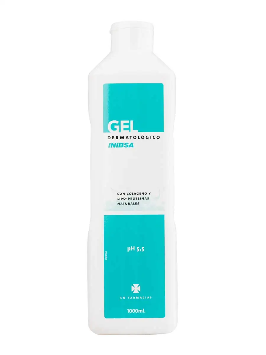 Inibsa dermatological gel 1 l-reduces irritations and prevents the occurrence of allergies