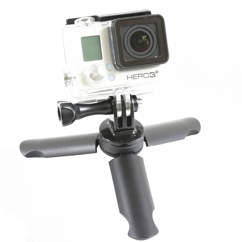 

1/4 Mini Tripod, Desktop Stand Compact Tripod Selfie Stick For Mobile Phone Camera Gimbal Handle Stabilizer for Gopro Monut