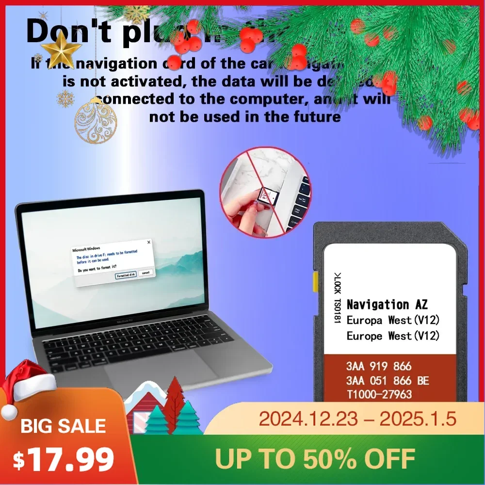 Обновление AZ V12 WEST для VW Cross Touran (A6) 2011, SD-карта, карта, покрытие страны, чешская Республика, Венгрия, Слования, Польша