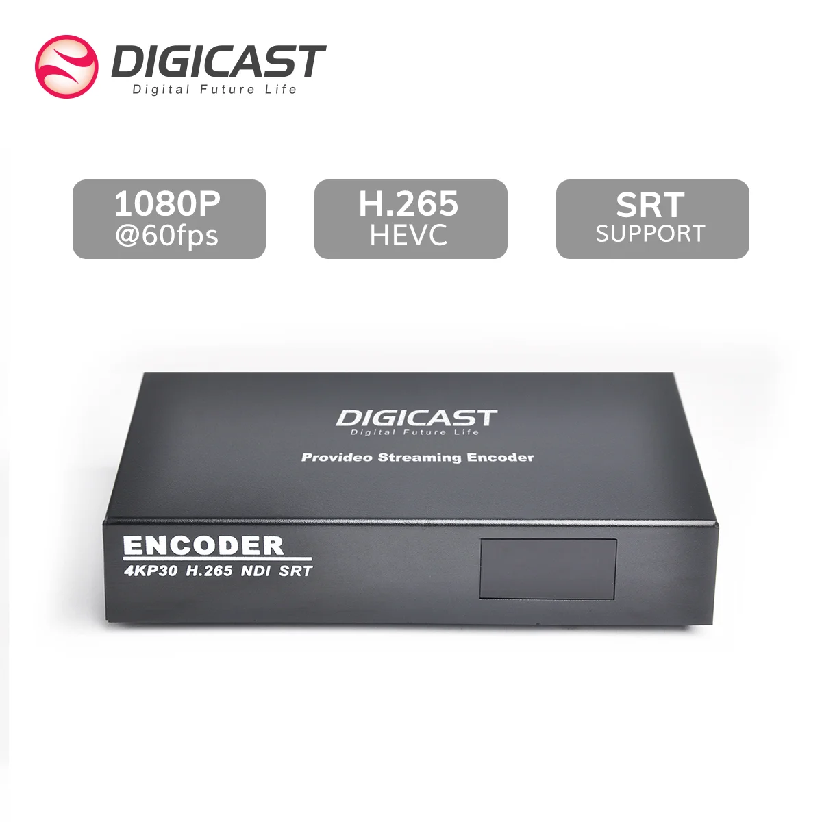1080P HD สตรีมมิ่งสด Wowza Encoder H.265