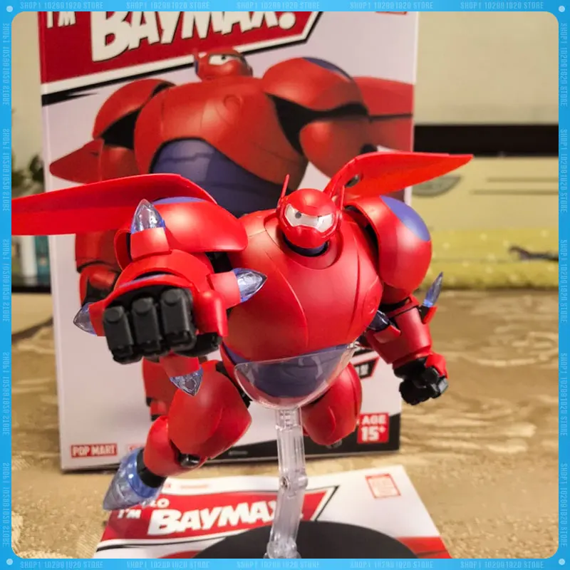 

In Stock Genuine Gong Big Hero 6 Baymax Series Assembled Model Baymax Assembled Action Figure Model Collection Toys 18cm
