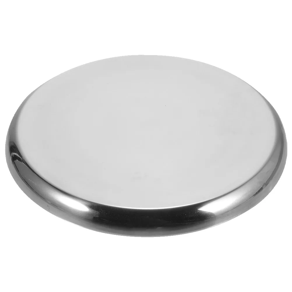 

Round Stainless Steel Stool Seat Replacement Part Heavy Duty Metal Chair Seating for Bar Stool Student Canteen Home Celebration