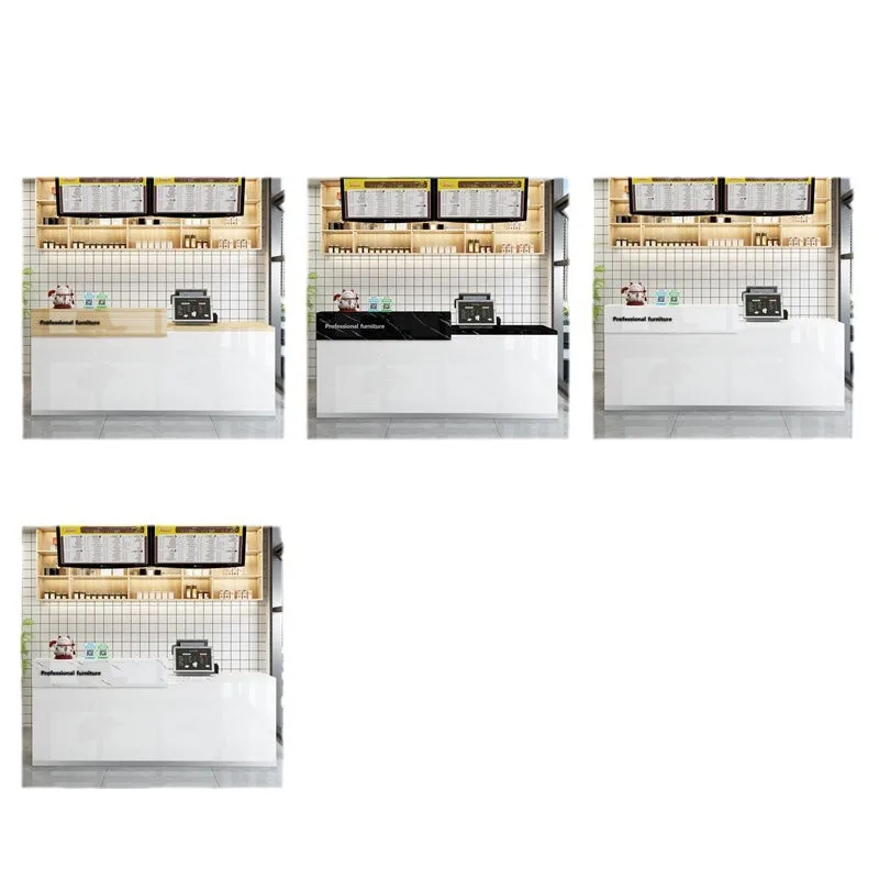 Factory Direct 2026 Checkout page Milk tea shop Front desk Commercial store Clothing convenience store Simple and modern