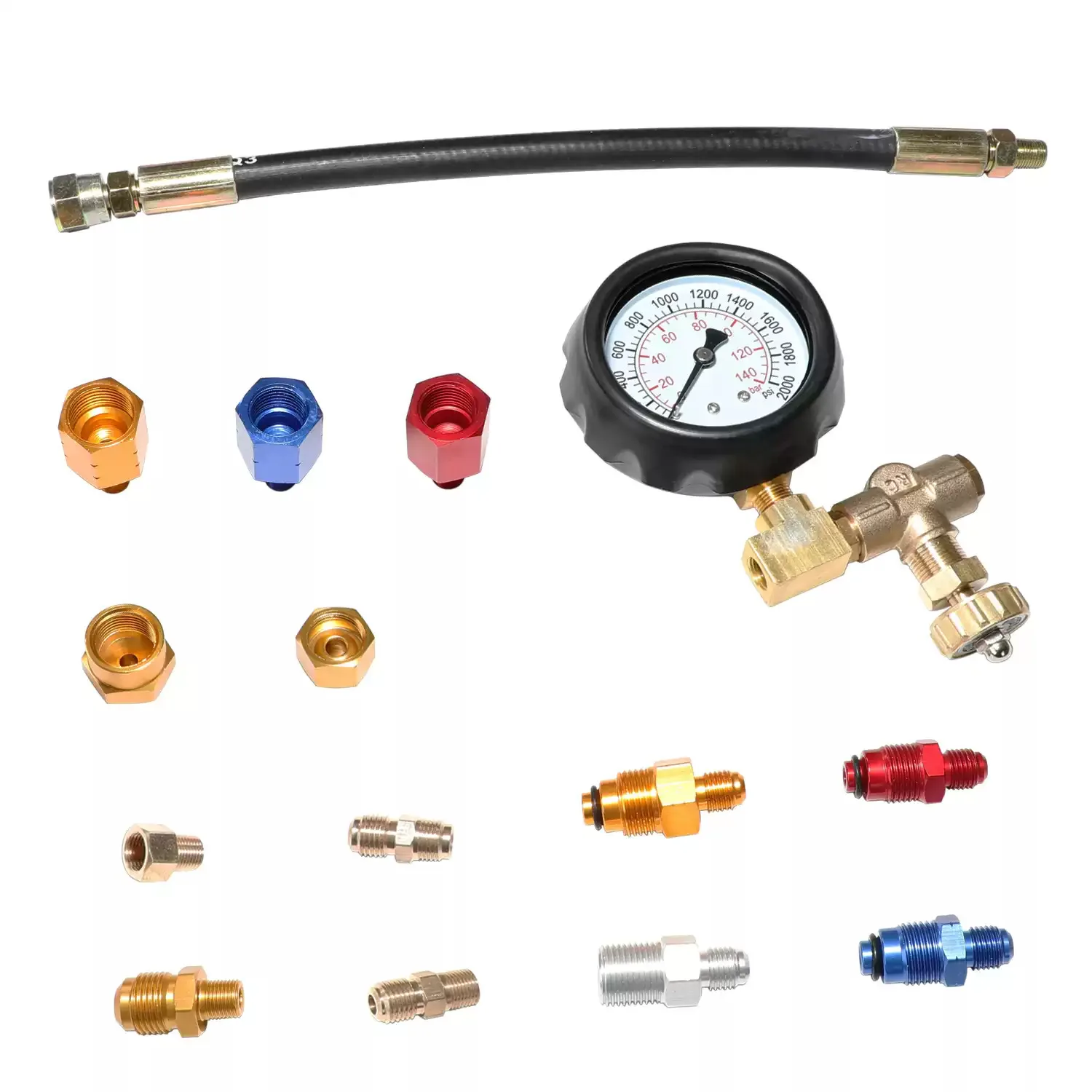 For Power Steering Pressure Tester - Hydraulic System Test Gauge & Pressure Gauge Tool