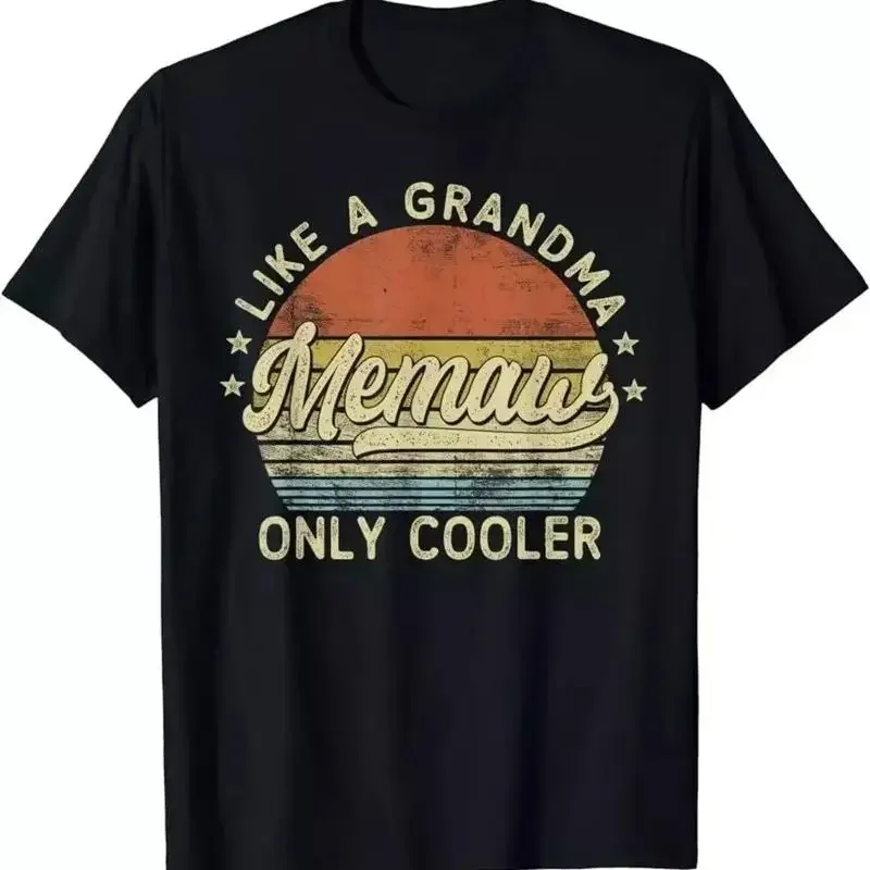 Memaw Like A Grandma Only Cooler Mother'S Day T Shirt S 5Xl