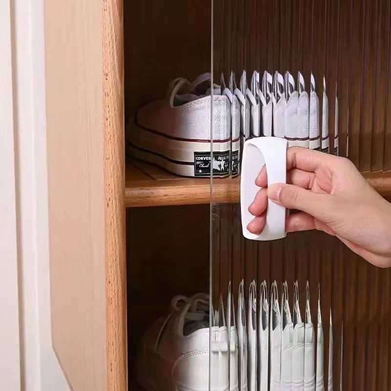 2 pezzi moderni maniglie per porte autoadesive incolla porta maniglie armadio a risparmio di sforzo tira maniglia finestra armadio cassetto manopola