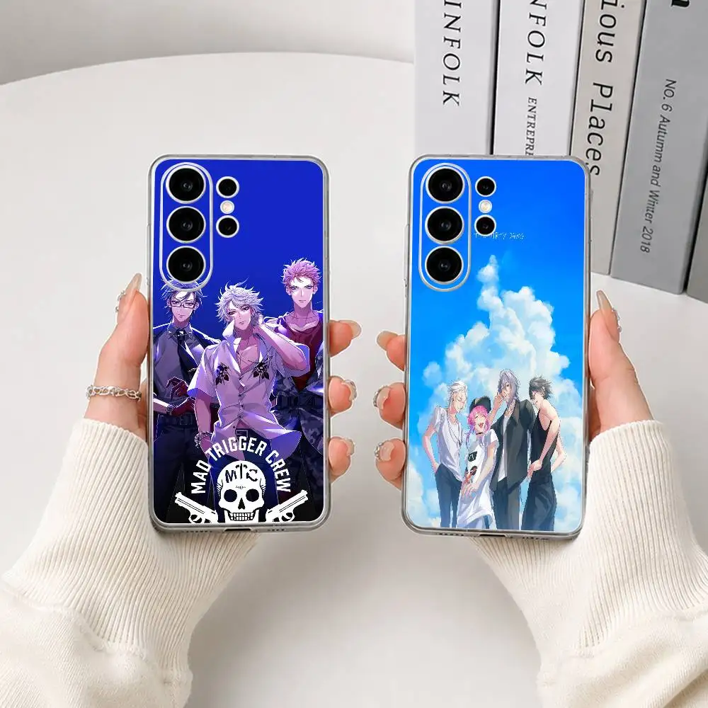 Funda Transparente H-Hypnosis Mic-c para Samsung S25, S24, S21, S22, S23, S30, Ultra, S20, Plus, FE, Lite