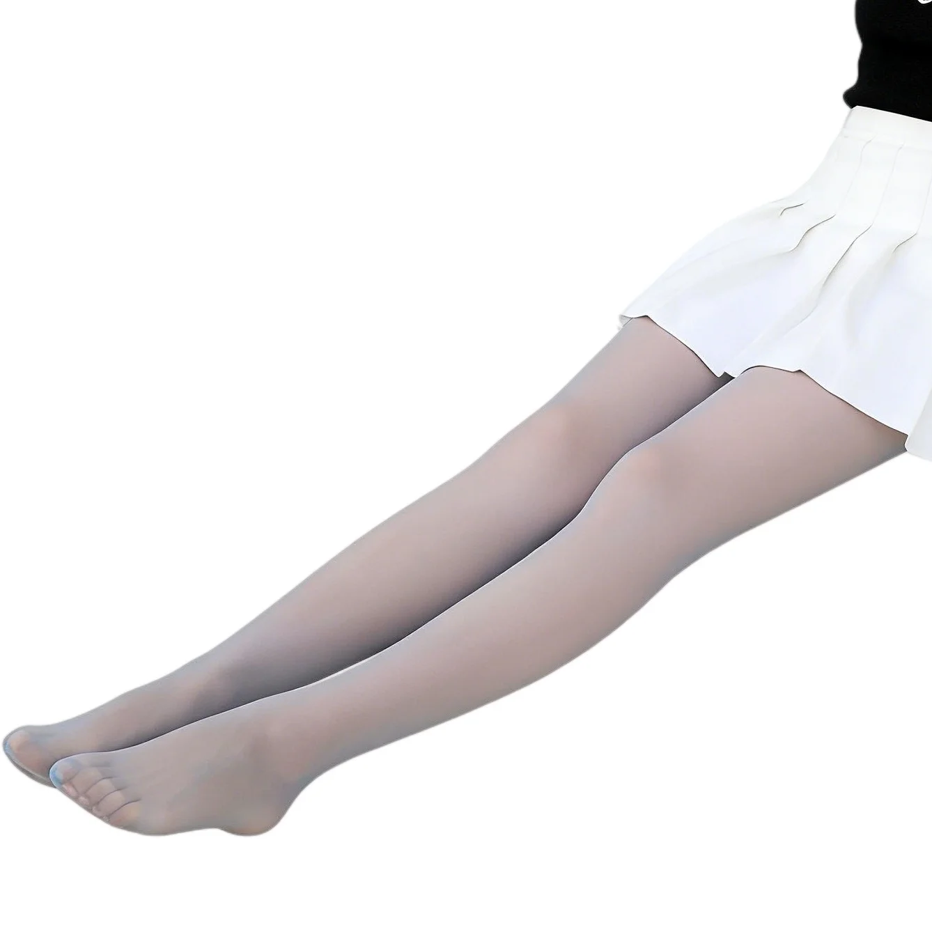 

2026New women Elegant Stockings Pantyhose Large Plus Size High Waist Female Stretchy Open Crotchless silk Sexy summer Tights XXL