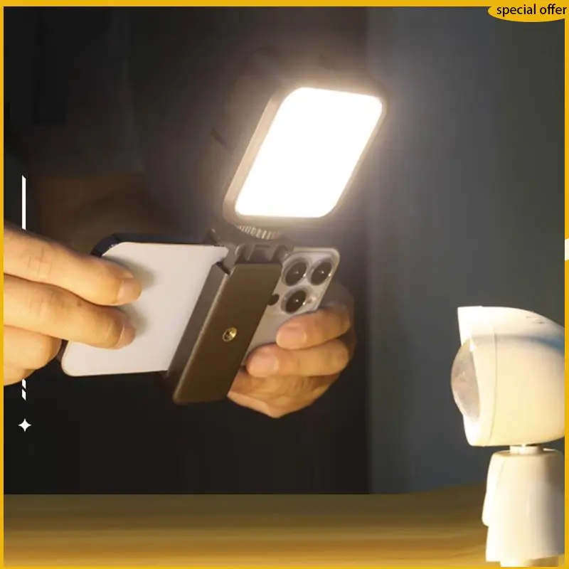 

A50I Portable Mini Selfie Fill Light Rechargeable 3 Modes Adjustable Brightness Clip On For Mobile Phone Computer Fill Light