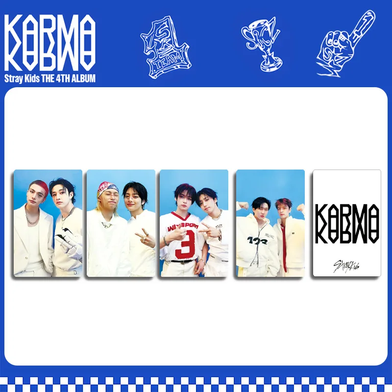 SKZOO "KARMA" Album Card Mingxin Special Card Lucky Card Random Card Peripheral Stars StrayKids Collection Card