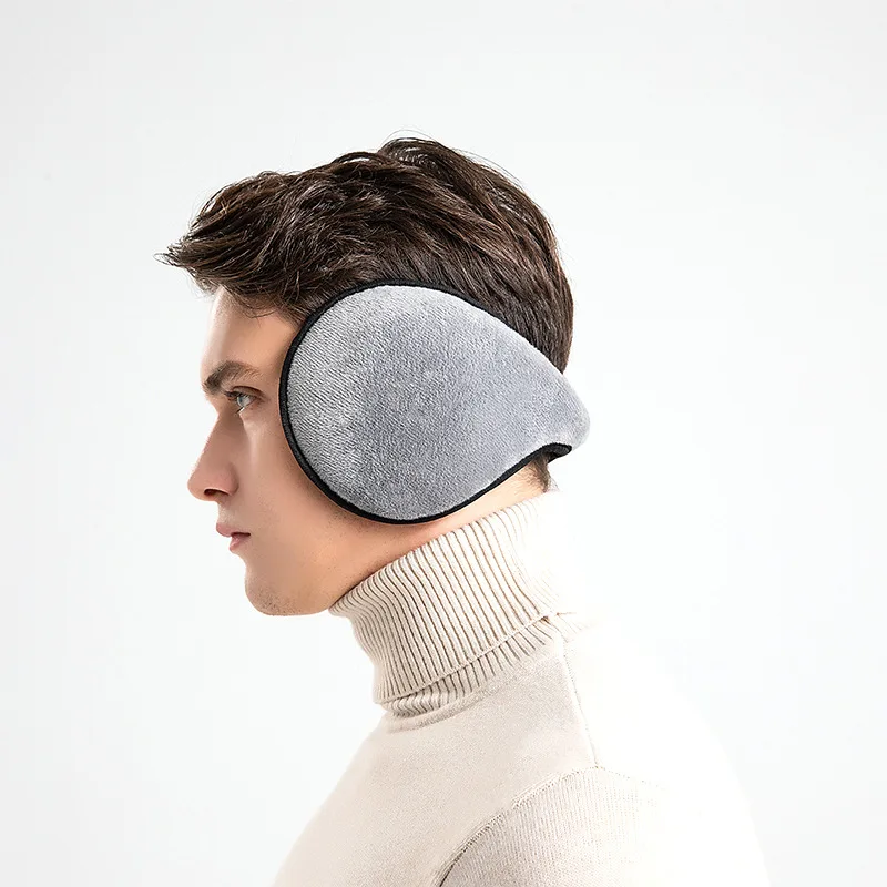 

Men's Warm Earmuffs for Winter - Oversized Ear Cups, Unisex (For Men & Women), Ear Warmers, Adult Size, Korean-Style