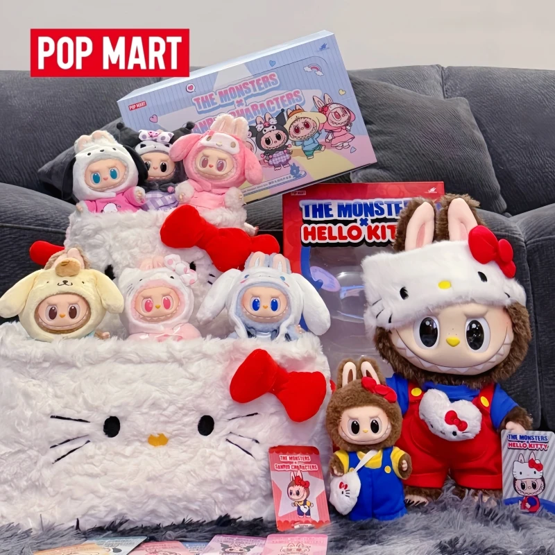 

Новая оригинальная коллекция Popmart The Monsters Labubu Sanrio Family: милые подвески-сюрпризы в закрытых коробках, подарки для любителей милых вещей.