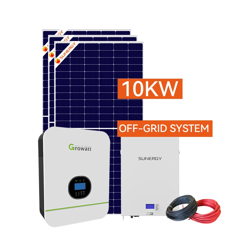 Complete Off Grid Solar System, Lithium Battery MPPT Photovoltaic Panel Kit Household Energy Storage