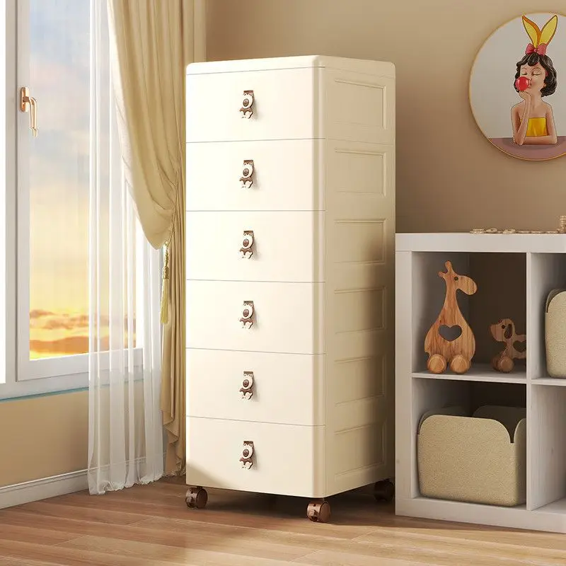 Modern Design Thickened Drawer Locker Multi-Layer Plastic Snack & Baby Wardrobe Home Baby Locker