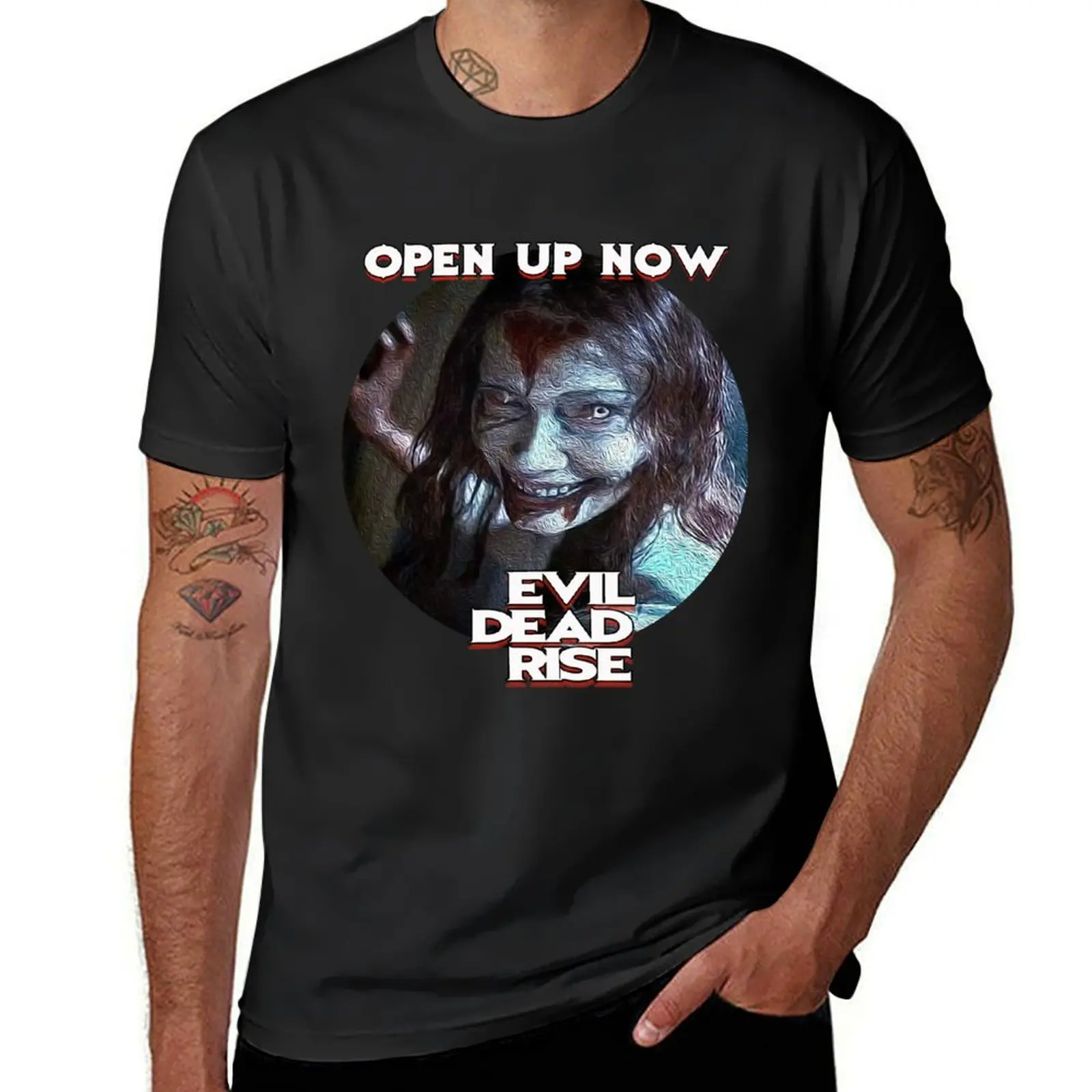 Evil Dead Rise Open upNow T-Shirt new edition cute tops designer t shirt men