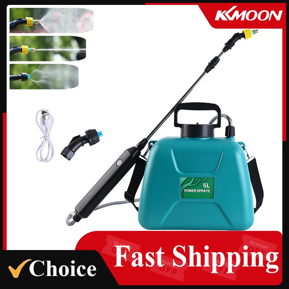 

5L Electric Sprayer Garden Automatic Atomization Shouldered Sprinkler Sprayer Garden Plants Sprayer Watering Garden Irrigation