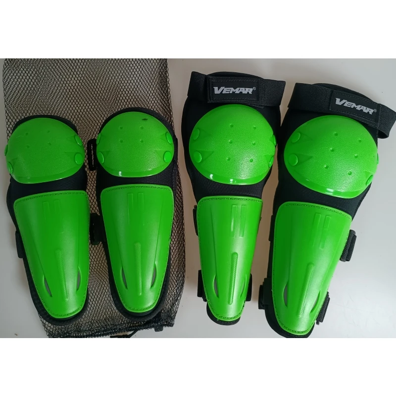 

Kid's Motorcycle Knee And Elbow Pads Protection Motocross Riding Outdoor Sports Roller Skating Children Protective Sets