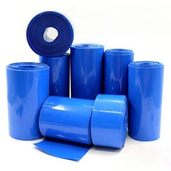 Tubo do psiquiatra do calor do PVC, acessórios modelo, bloco da bateria, pele pneumática, largura achatada, 160mm, 170mm, 180mm, 200mm, 220mm, 250mm, 280mm, 1m