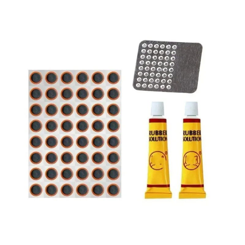 Fahrradreifen-Reparaturset, Patches, Reifen-Flim-Schleiffolie, Brecheisen, multifunktionale Werkzeuge für Radfahren, Reifen-Patch-Reparatur-Set