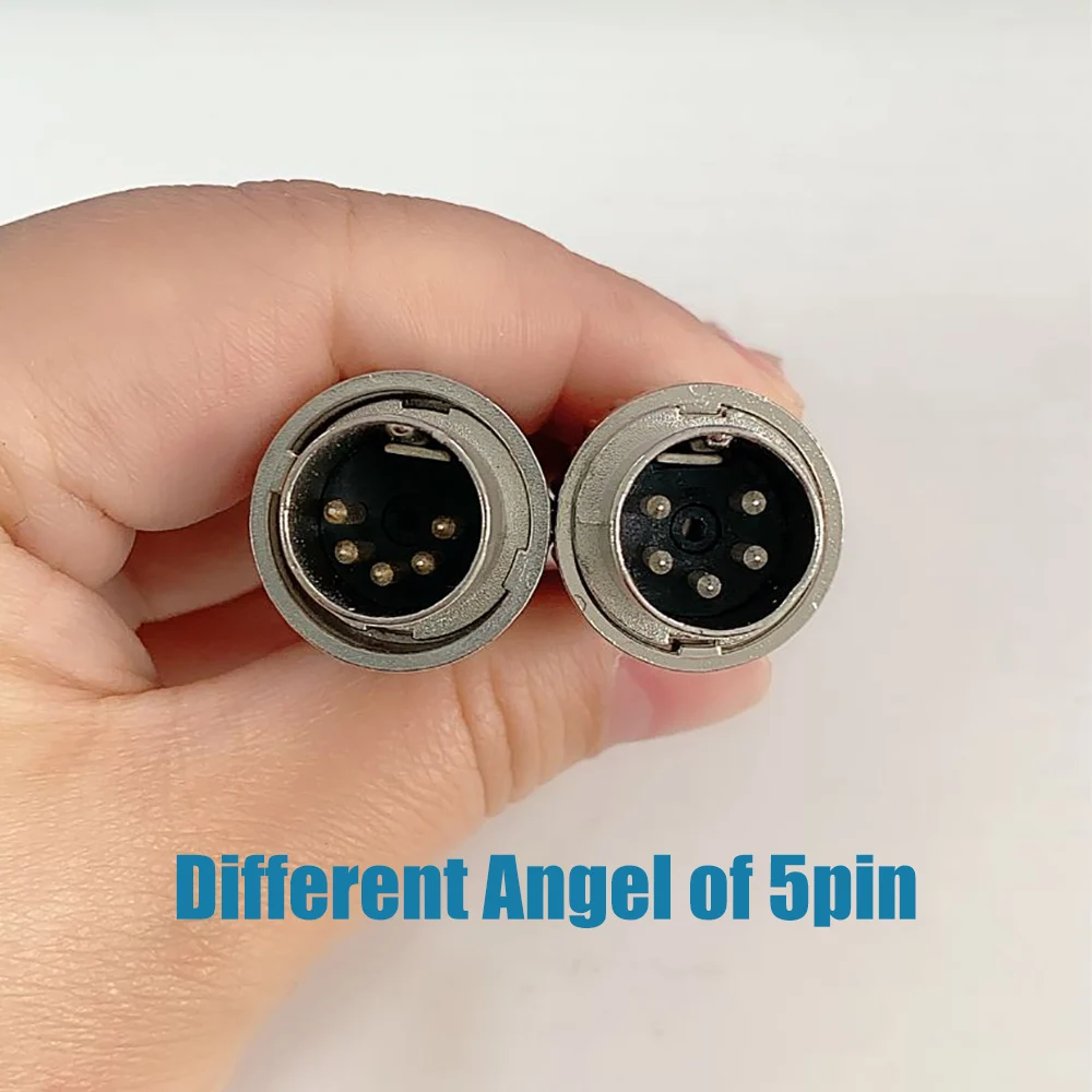 HiFi Name Phono Drehbares Kabel 4pin/5pin DIN auf 2RCA OFC Kupfer Plattenspieler Linie Twist Locking Stecker auf Stereo Für Naim Kabel – Detail 1