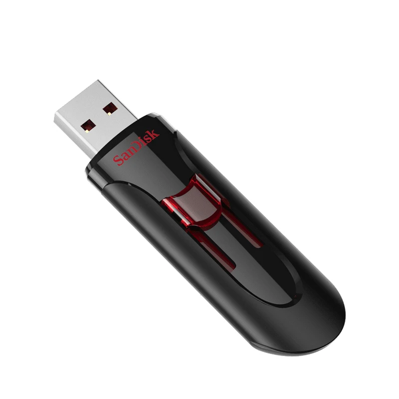 SanDisk Cruzer Glide 3.0 محرك فلاش USB 256 جيجابايت 128 جيجابايت 64 جيجابايت محرك القلم 32 جيجابايت ذاكرة عصا القلم محركات 16 جيجابايت U Disk CZ600 USB3.0 محرك
