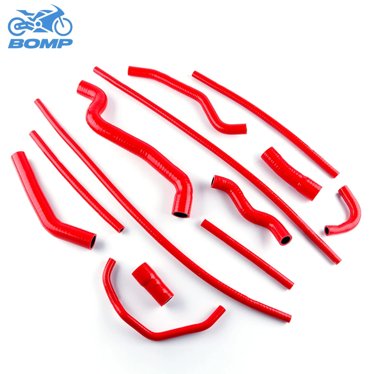 FOR 2006-2011 YAMAHA FZ1 1000 FAZER 2007 2008 2009 2010 Silicone Radiator Hoses Tubes Piping Kit 12Pcs 10 Colors