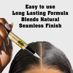 Lace Tint Pen Brown 5ML Tint In Light Brown Medium Brown Dark Brown and Black shades conceals lace grids for a seamless finish
