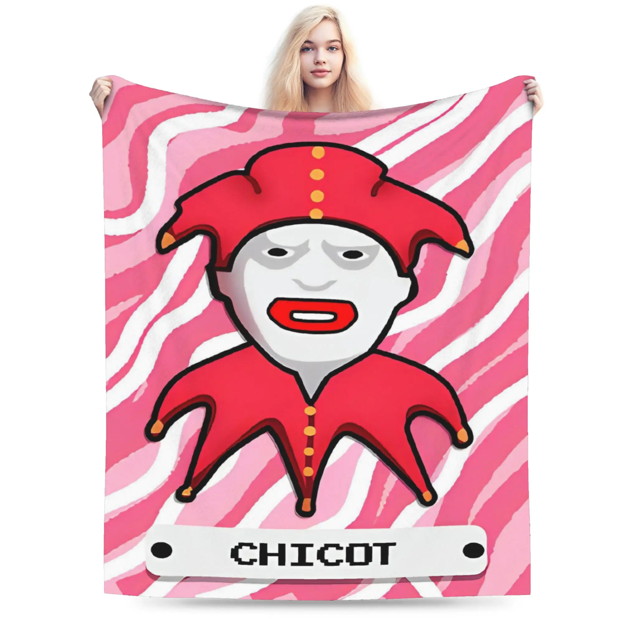 Balatro Game Card Joker Super Warm Blanket  Decorative Plush Throw Blanket Novelty Home Decor Flannel Bedspread Sofa Bed Cover