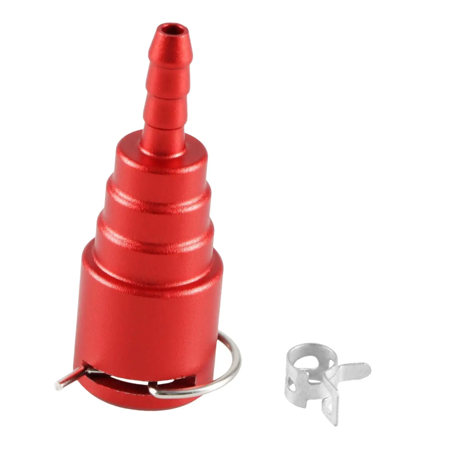 HC3Z-9A564-a Connettore linea di ritorno in metallo rosso compatibile per sostituzione Powerstroke da 6,7 litri robusto