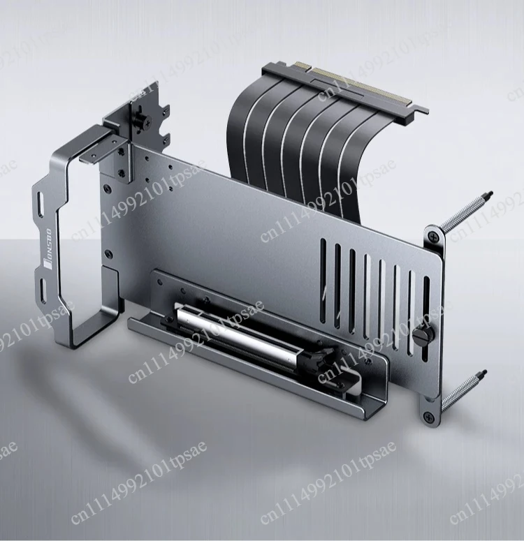 Vertical GPU bracket A50, made of aluminum alloy, with PCIE5.0 GPU extension cable, length 175mm