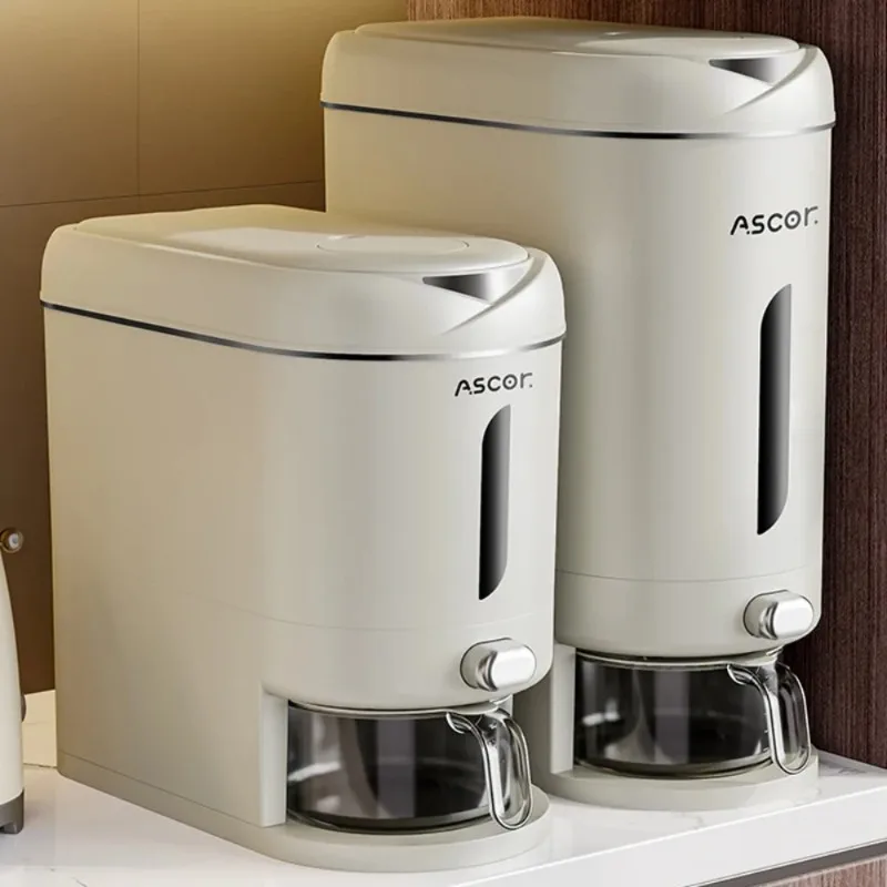 

Rice Bucket Household Rice Tank Rice Tank Insect-Proof and Moisture-Proof Kitchen Rice Storage Container Classy Practical